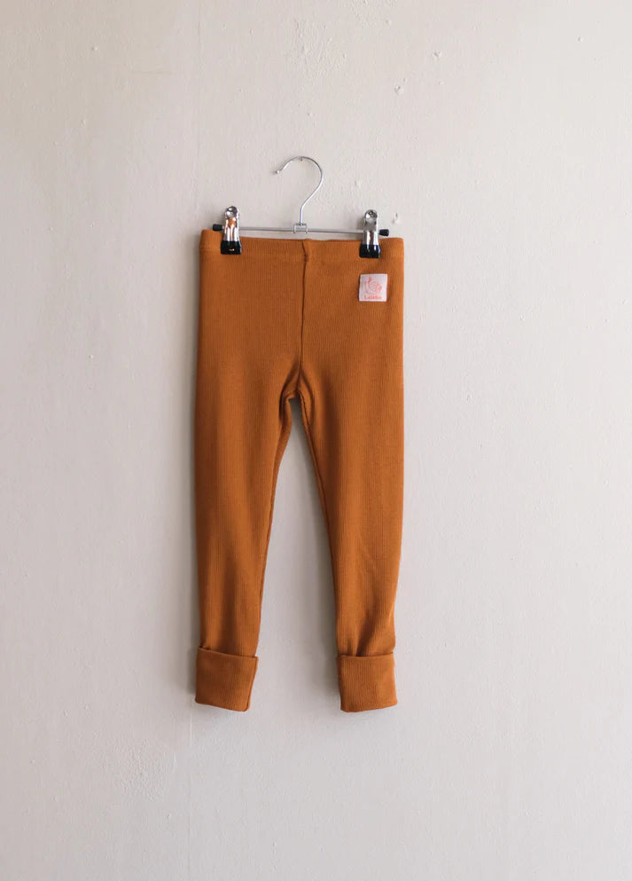 Tistel Leggings Terracotta