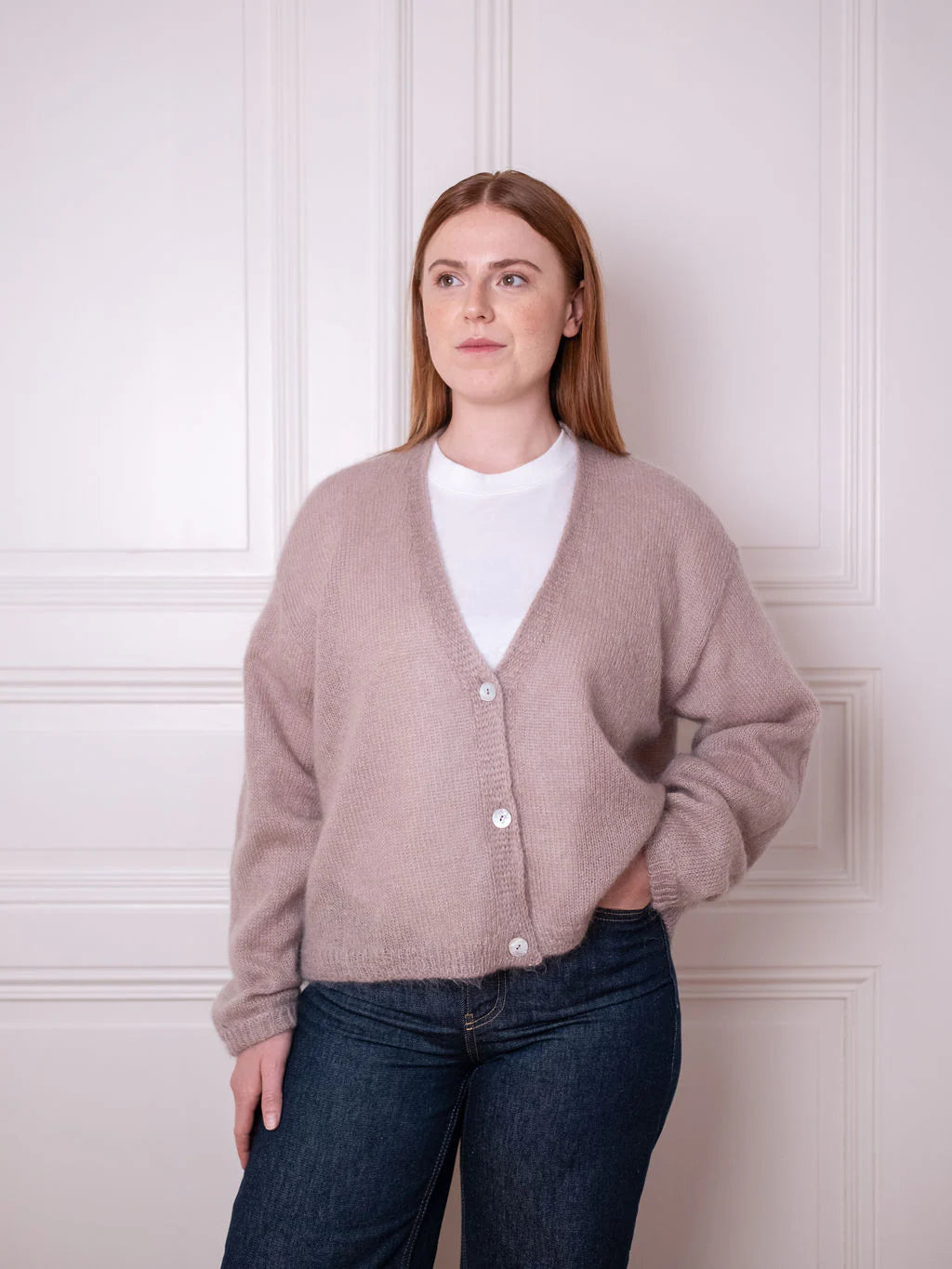 Cardigan V - Nutty Nudge
