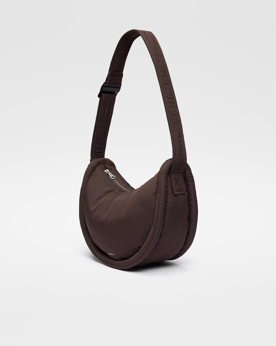 Curve Half Moon Bag Mini - Dark Brown