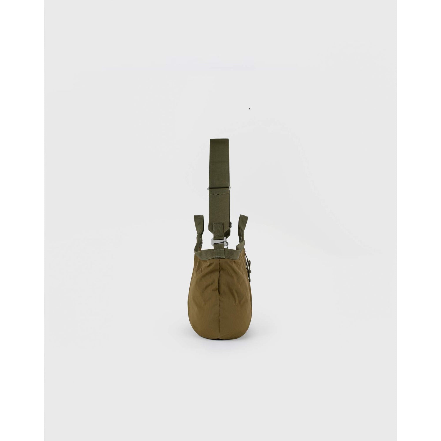 Grid Expandable Crossbody Bag - Olive