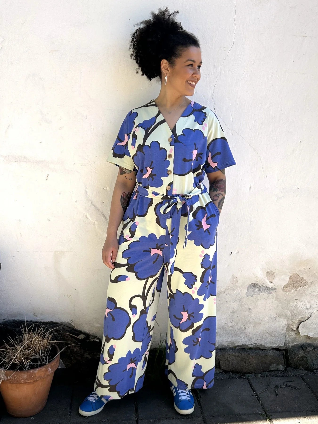 Talking Flowers Jumpsuit