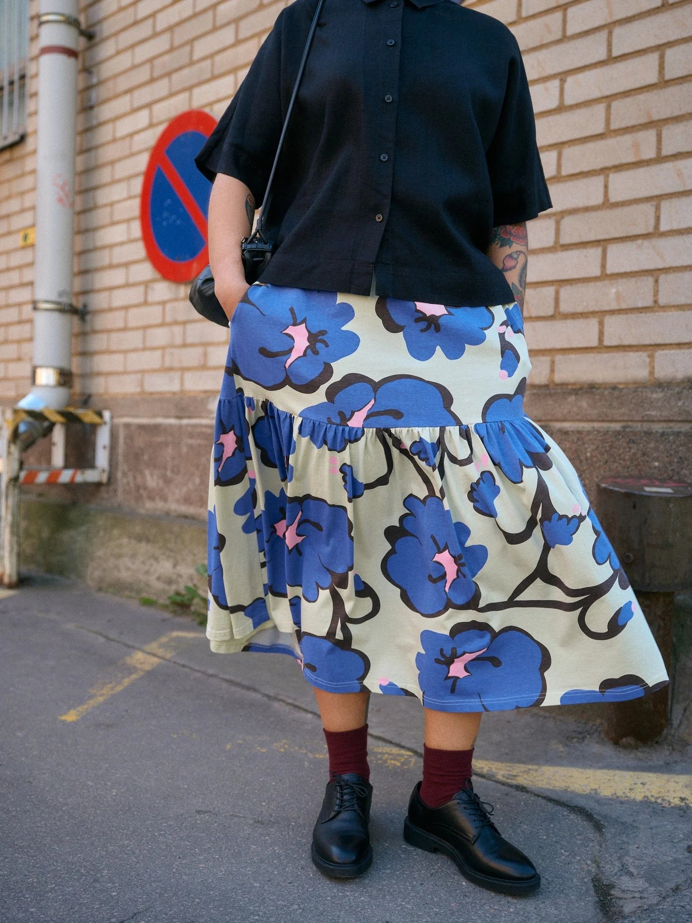 Talking Flowers Skirt