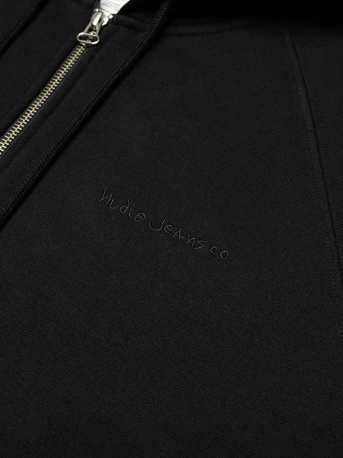 Gunde Logo Zip Hoodie - Black