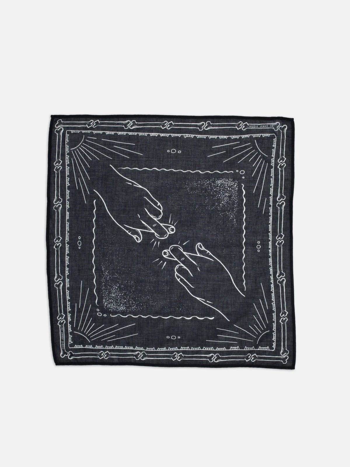 Ingrid Bandana Double Cross - Blue