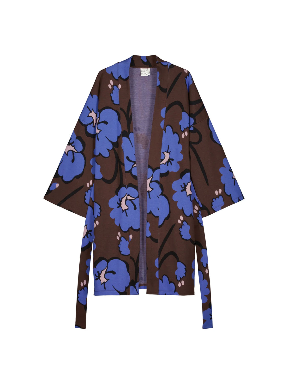 Talking Flowers Jacquard Kimono Jacket