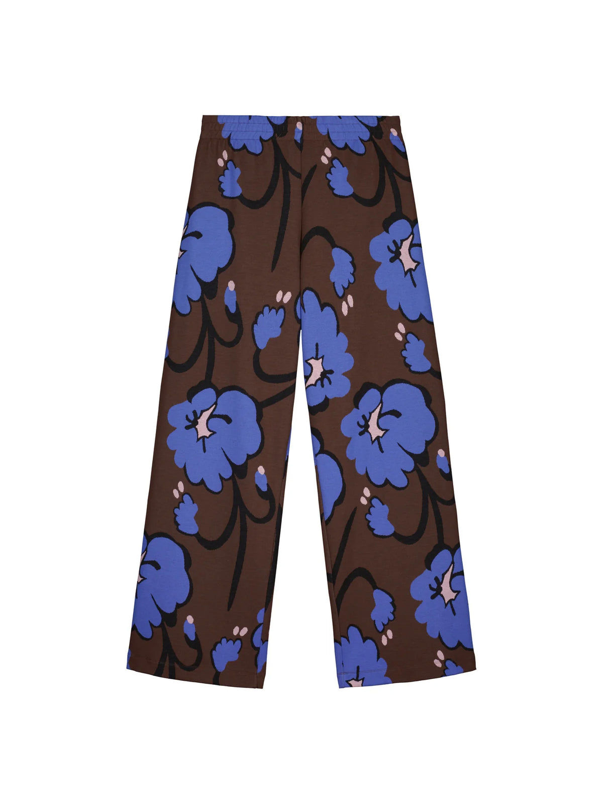 Talking Flowers Jacquard Pants