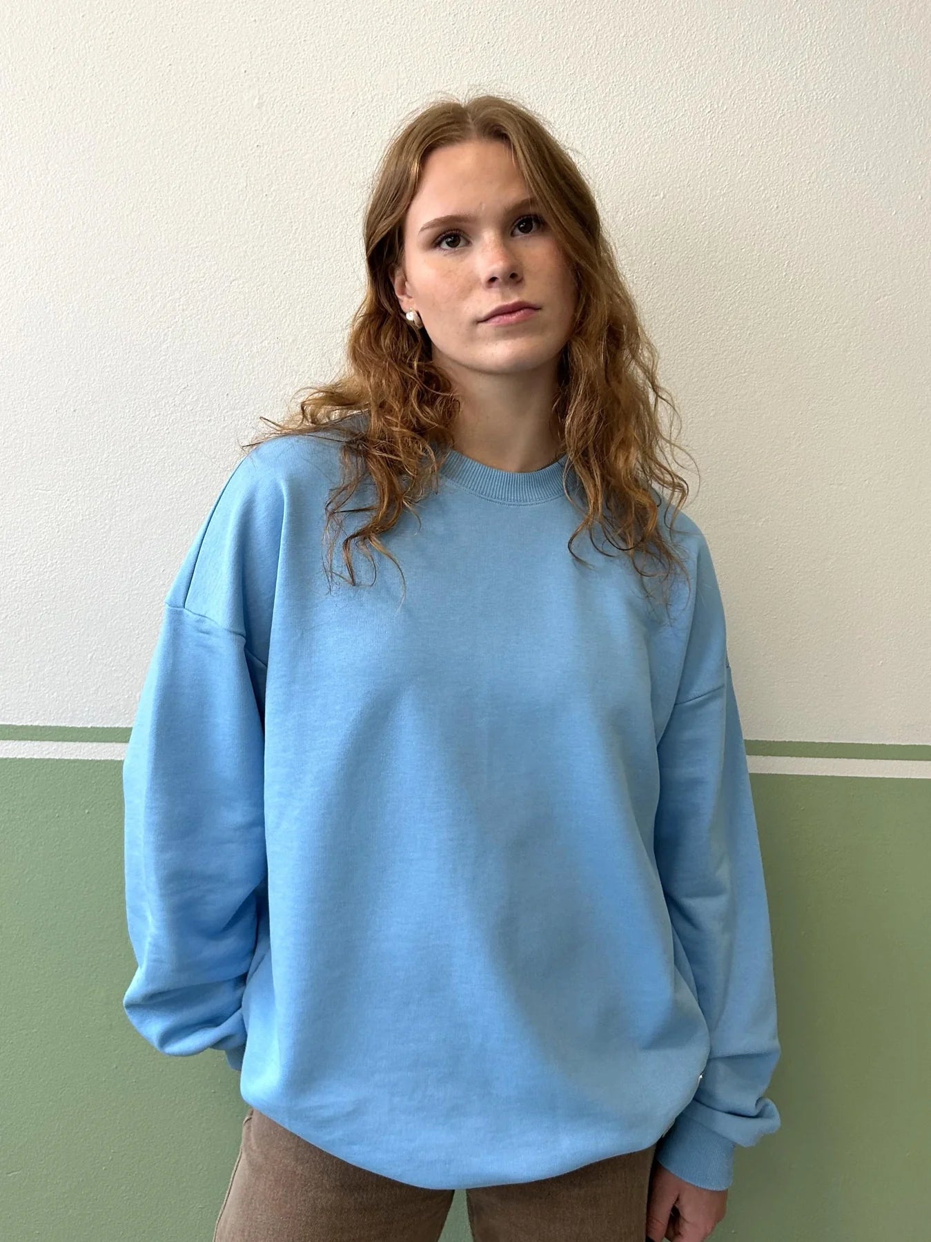Superpower Sweatshirt - Dusty Blue
