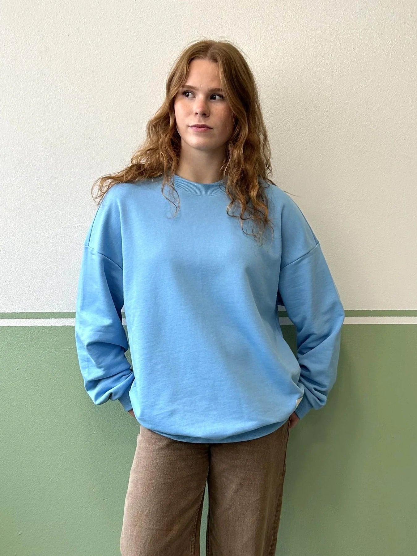 Superpower Sweatshirt - Dusty Blue
