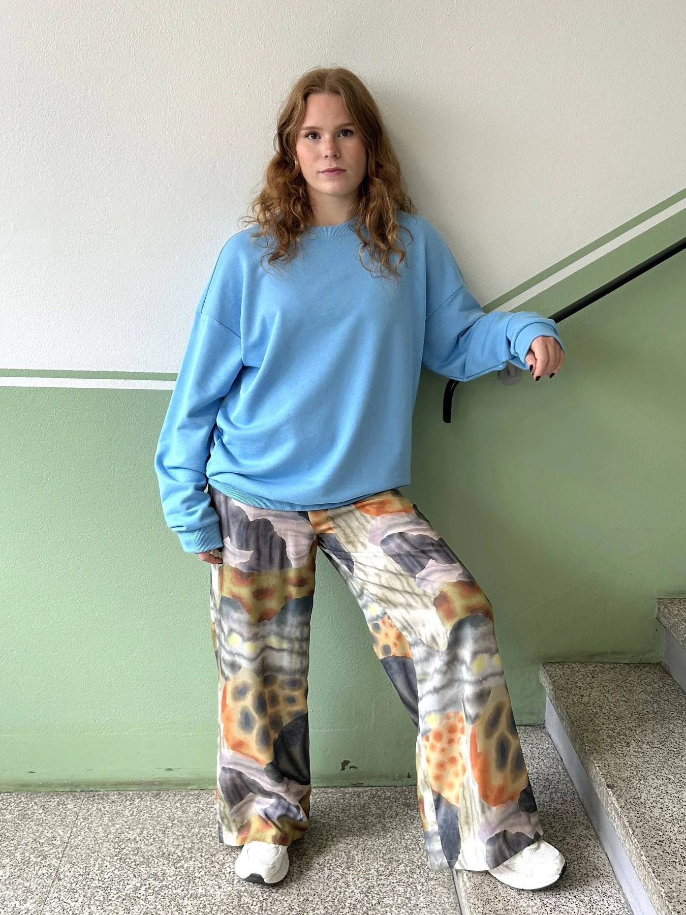 Superpower Sweatshirt - Dusty Blue