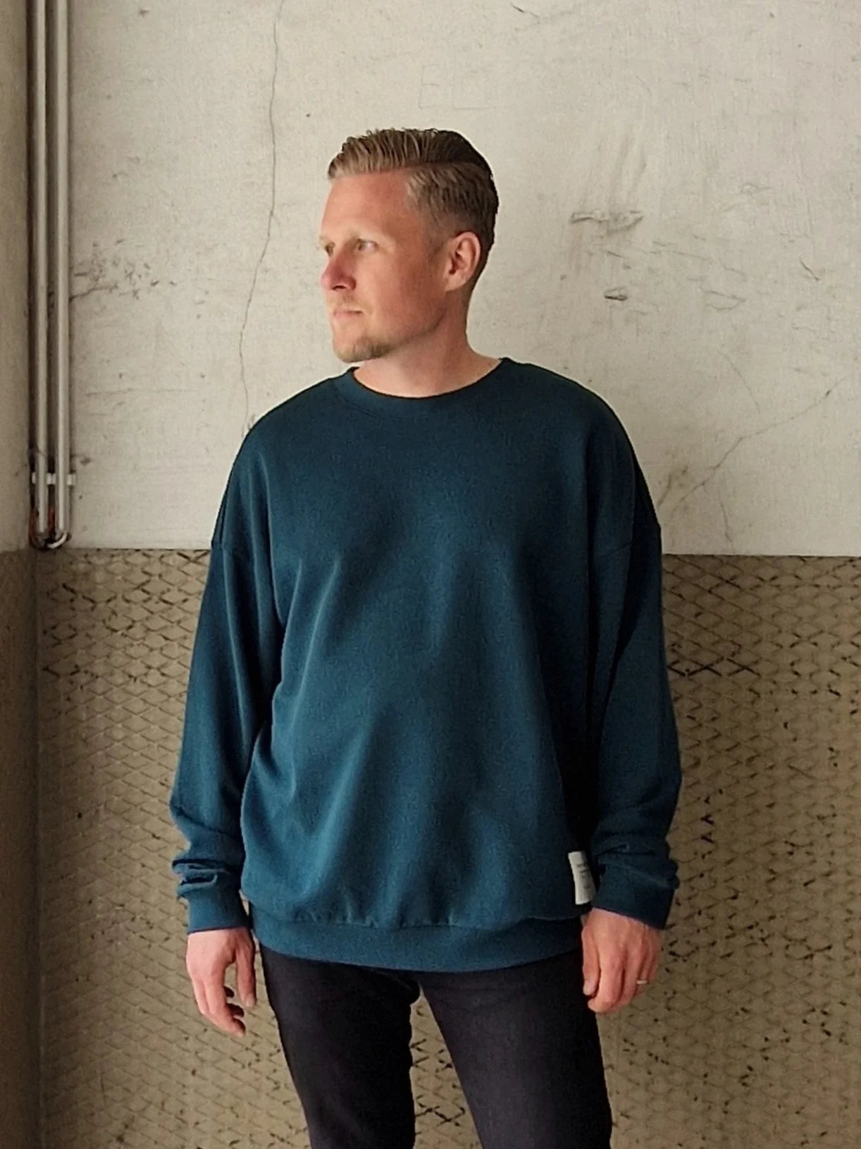 Superpower Sweatshirt - Dark Sea