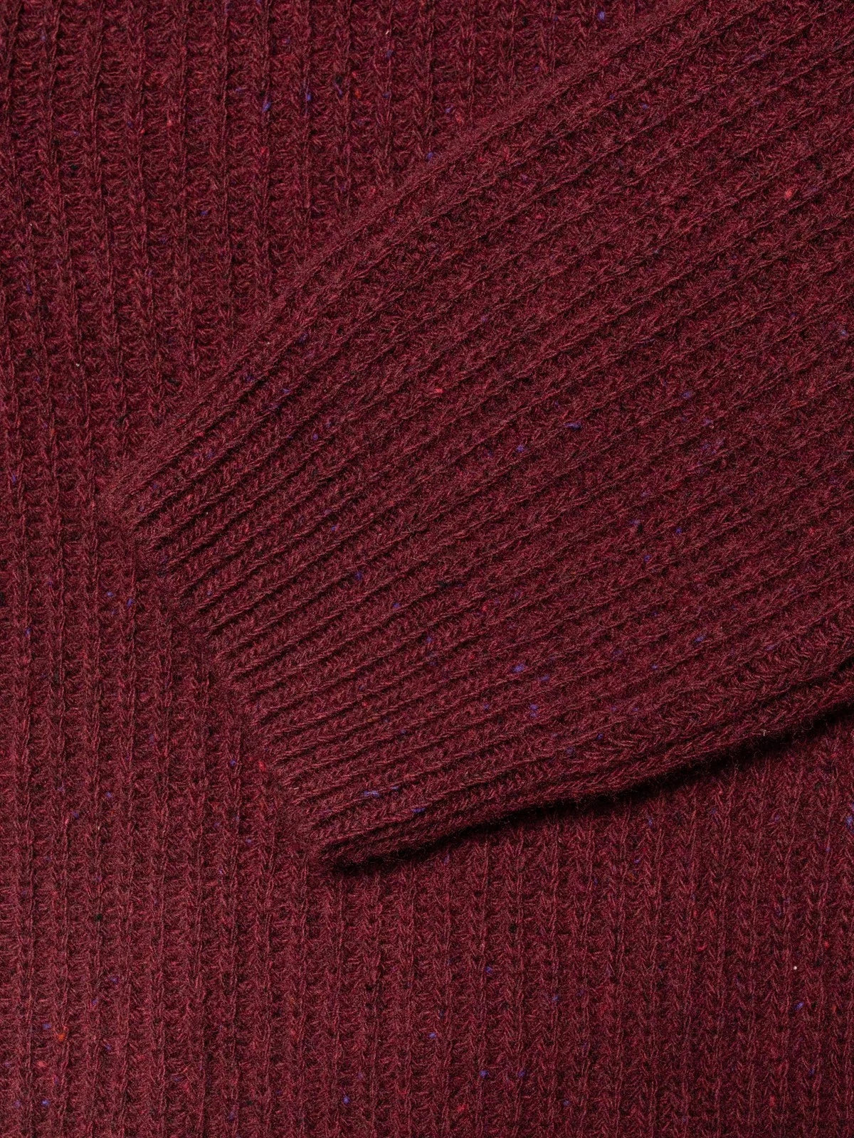 Ellen Cardigan Wool - Burgundy