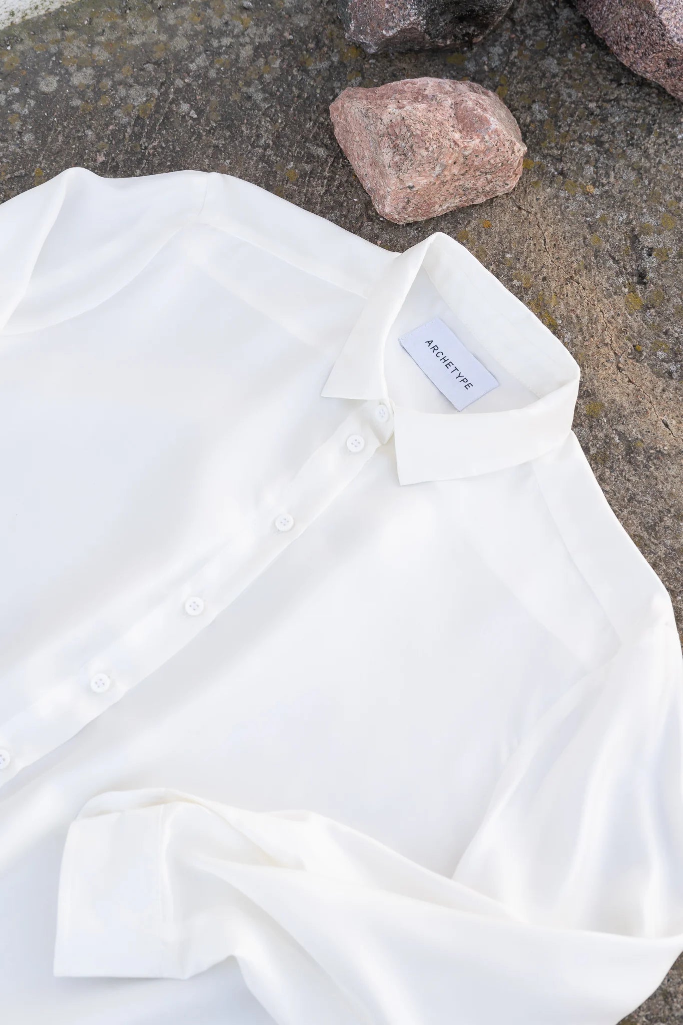 Silk Shirt - Ivory
