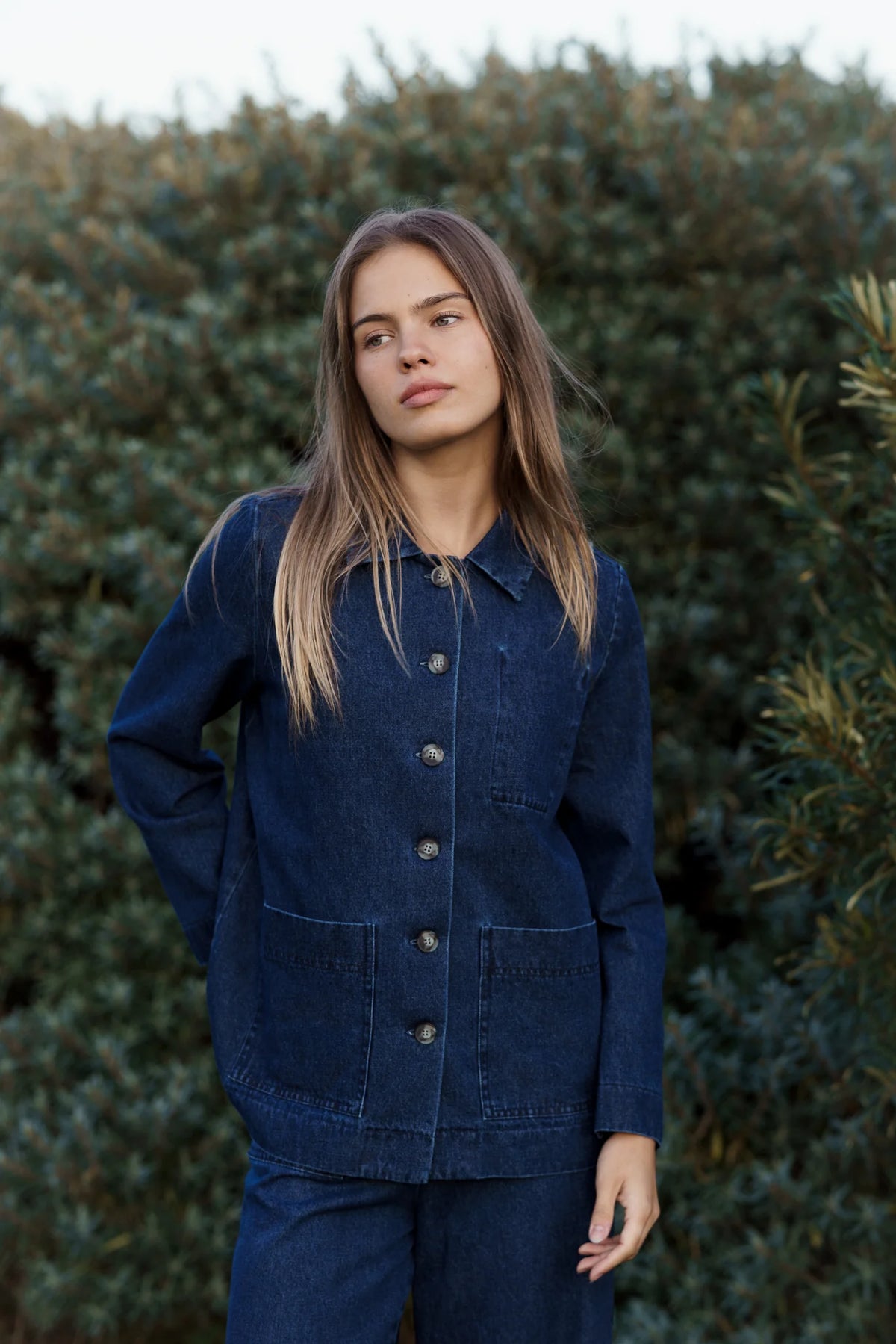 Workwear Jacket Blue Denim