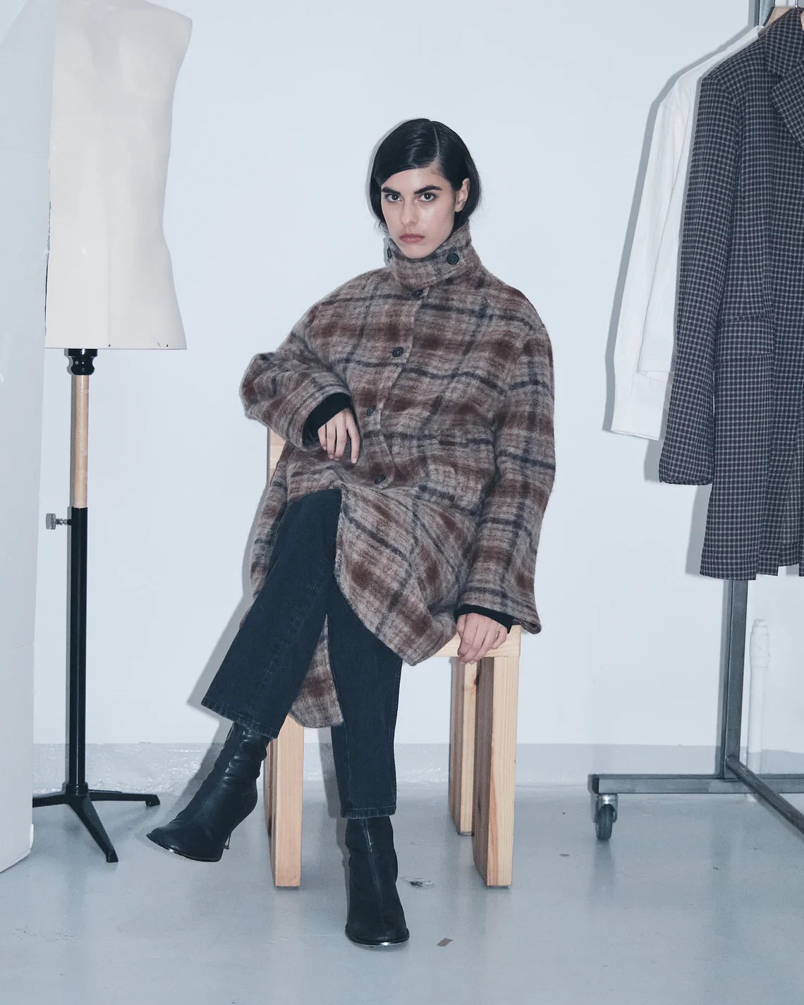 Eela Beige Check