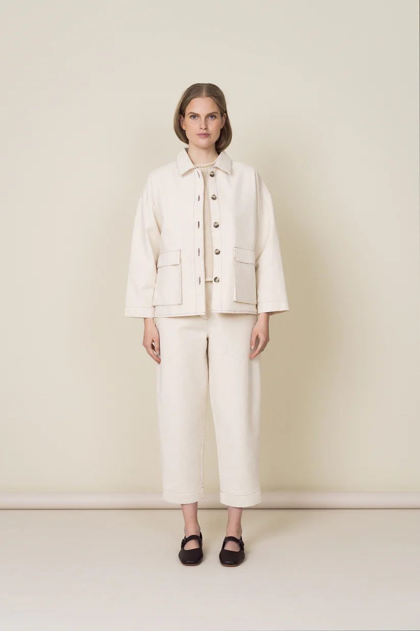 Recycled Cotton Canvas Jacket