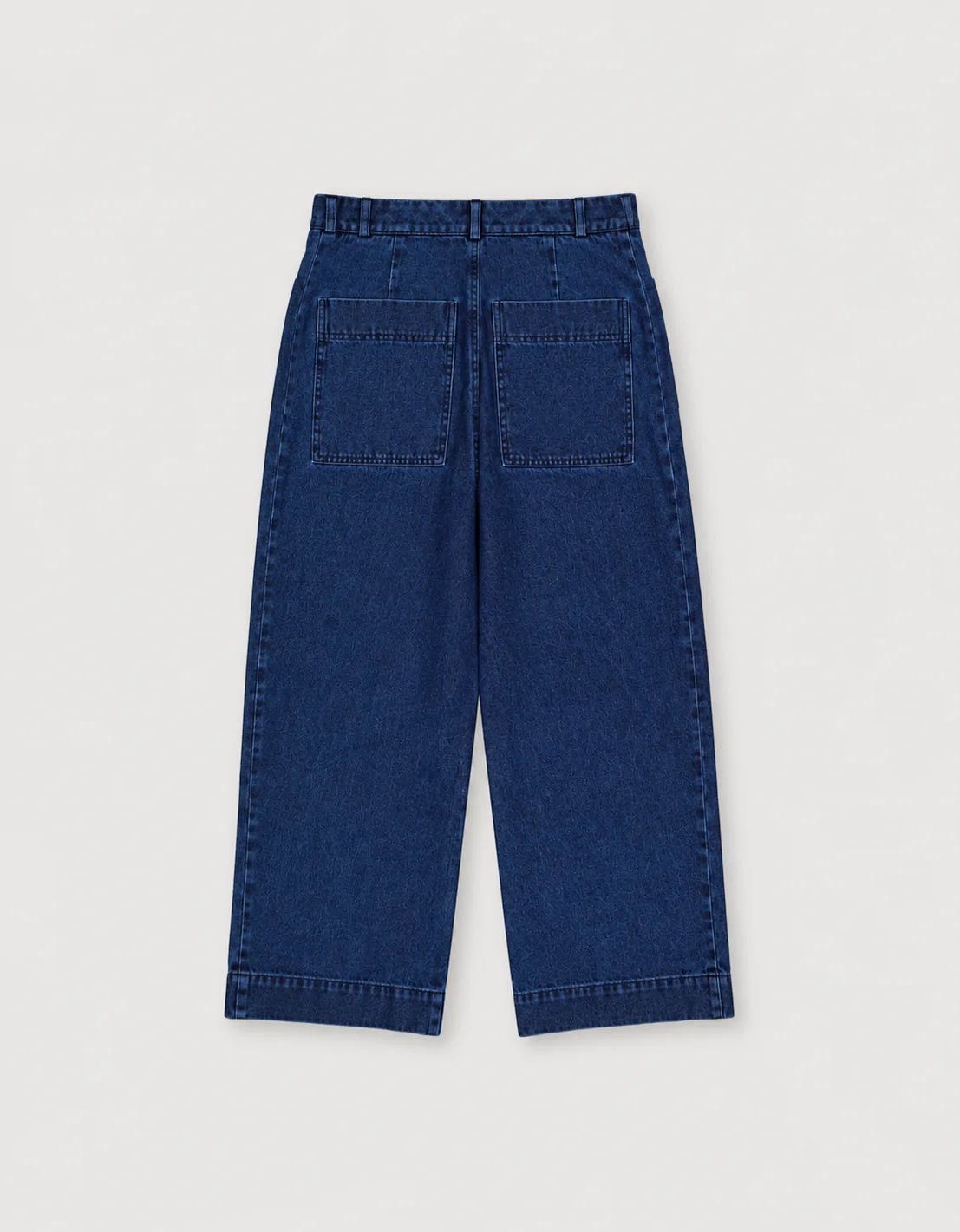 Twill Trousers Blue Denim