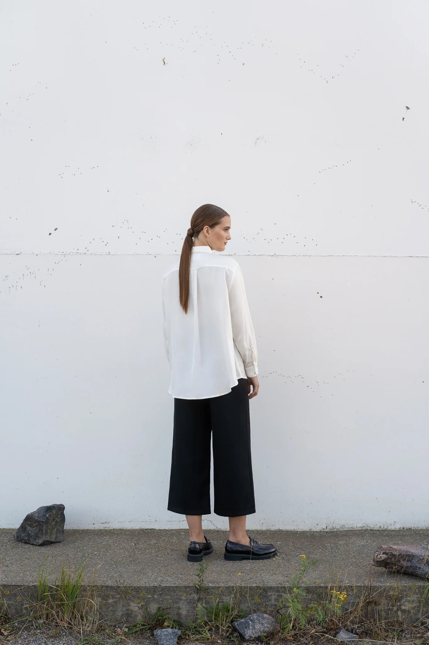 Silk Shirt - Ivory