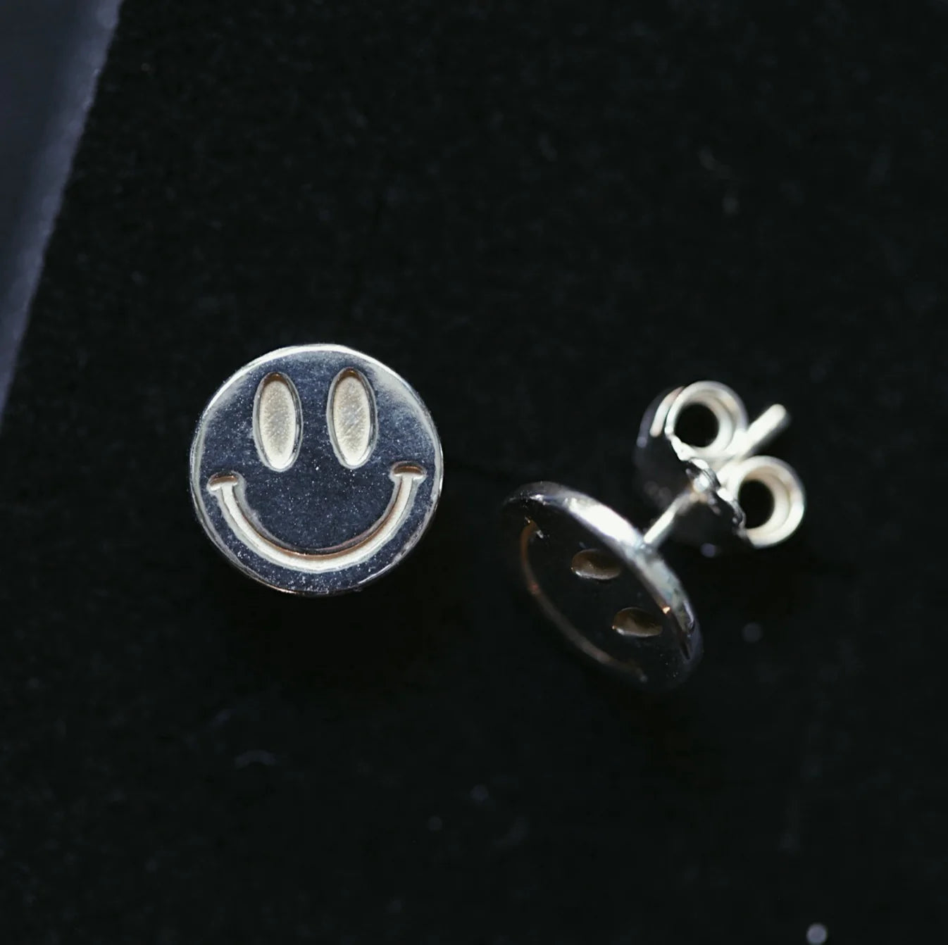 Mini Smiley Studs