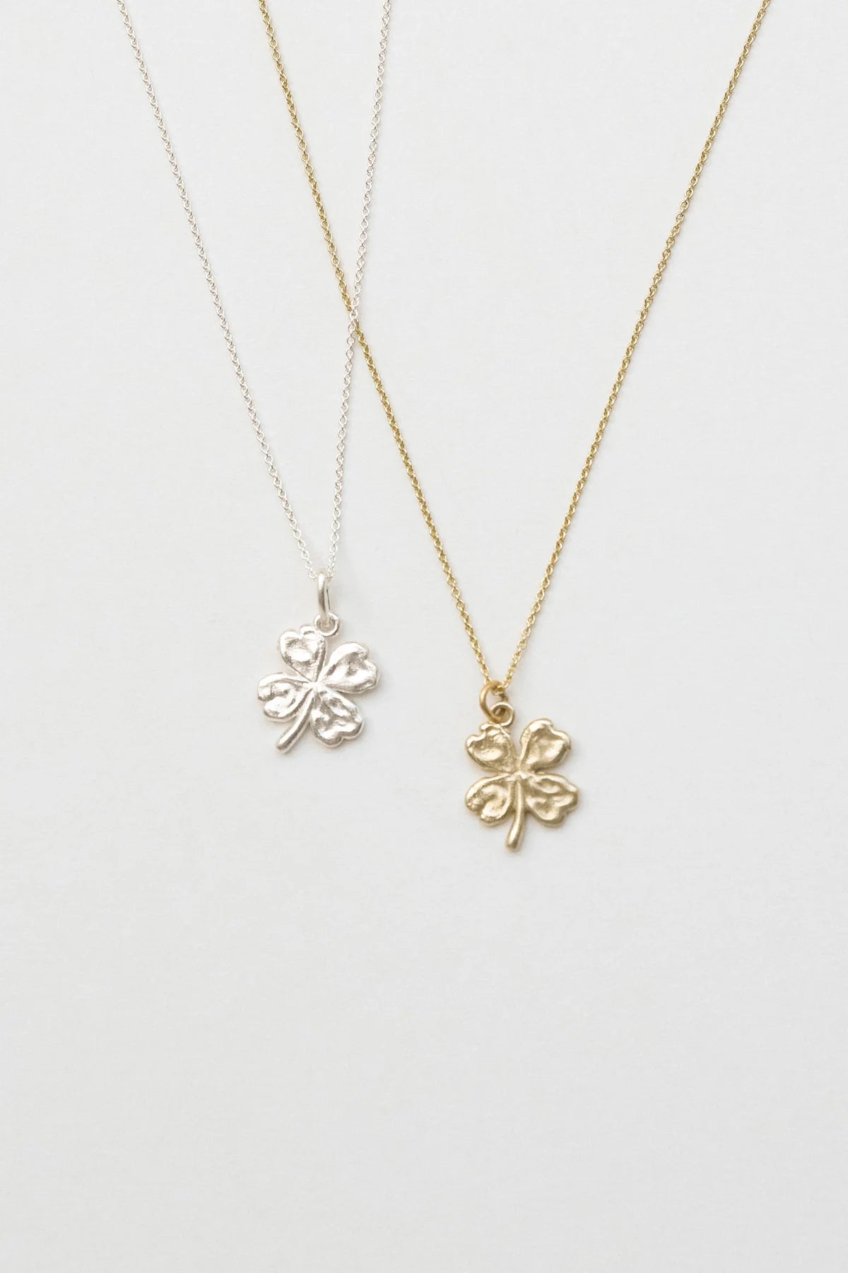 Aida x Hypend Lucky Clover Mini Necklace - Silver