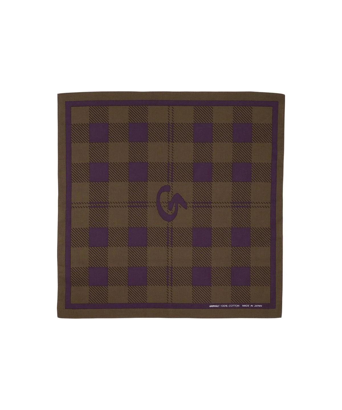 Plaid Bandana Plum