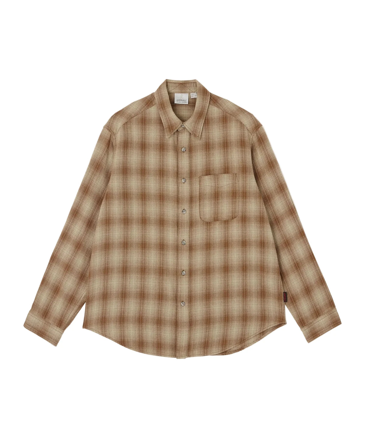 Piled Flannel Shirt Sand