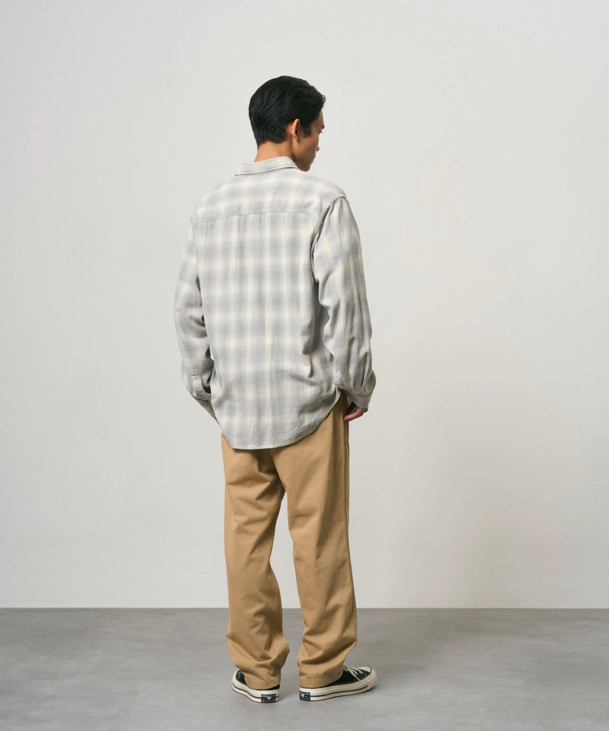 Piled Flannel Shirt Storm