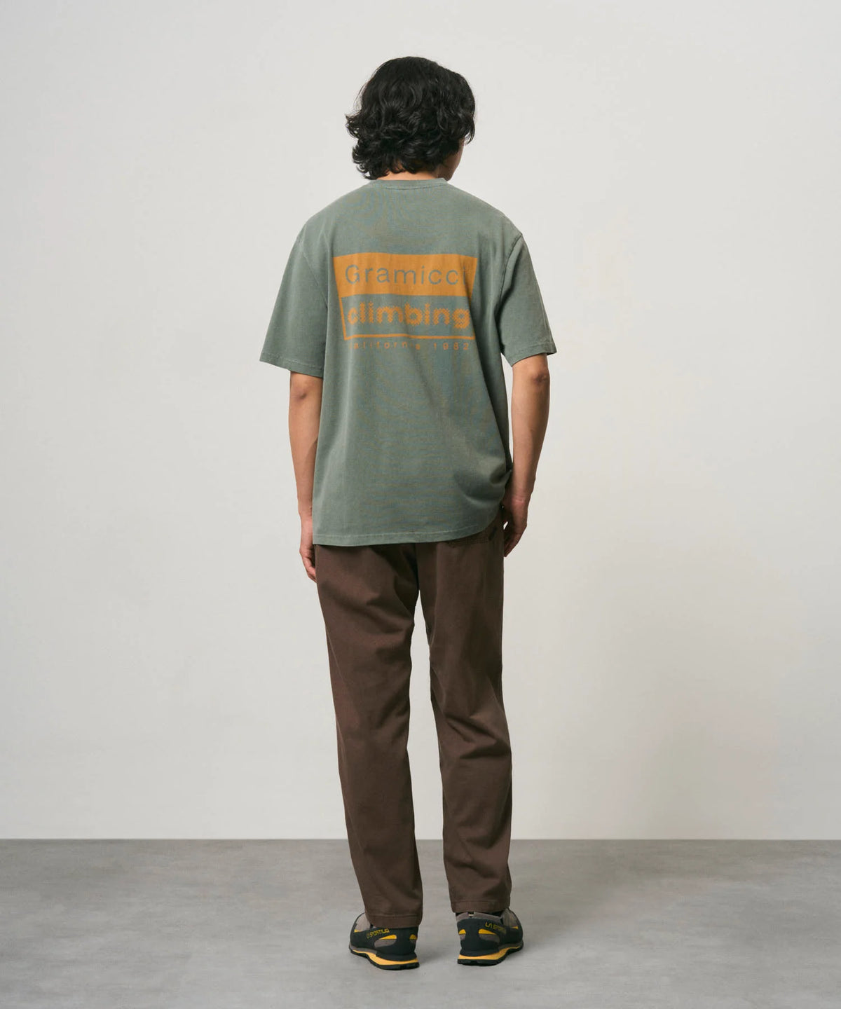 Gramicci Climging Tee Pigment Dyed Sage Pigment