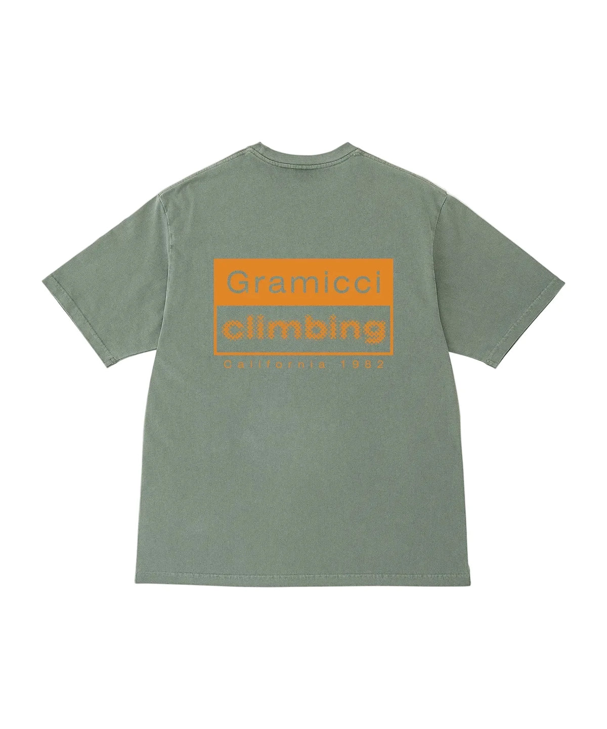 Gramicci Climging Tee Pigment Dyed Sage Pigment