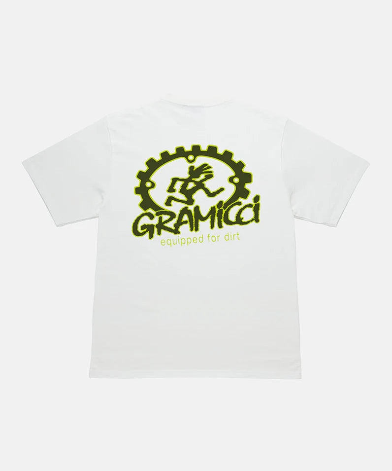 Equipped For Dirt Tee White