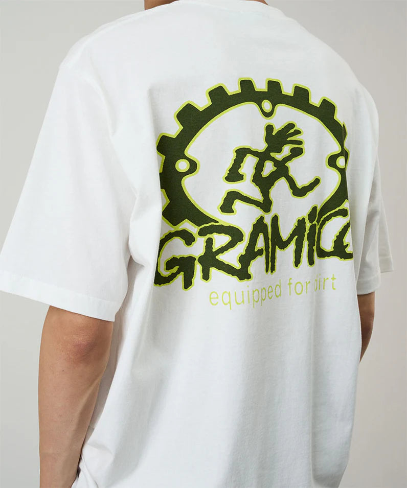 Equipped For Dirt Tee White