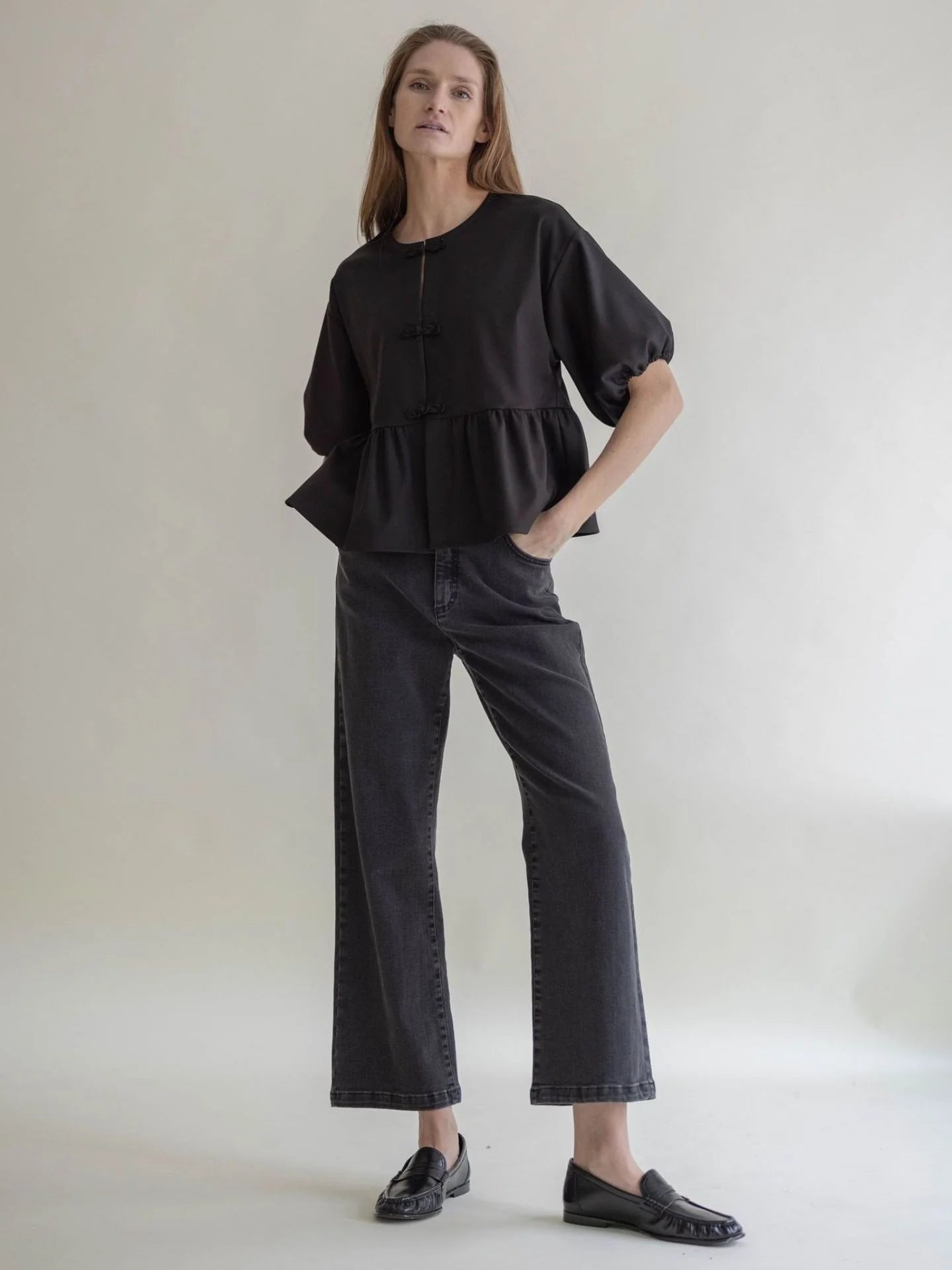 Hanna Shirt Black