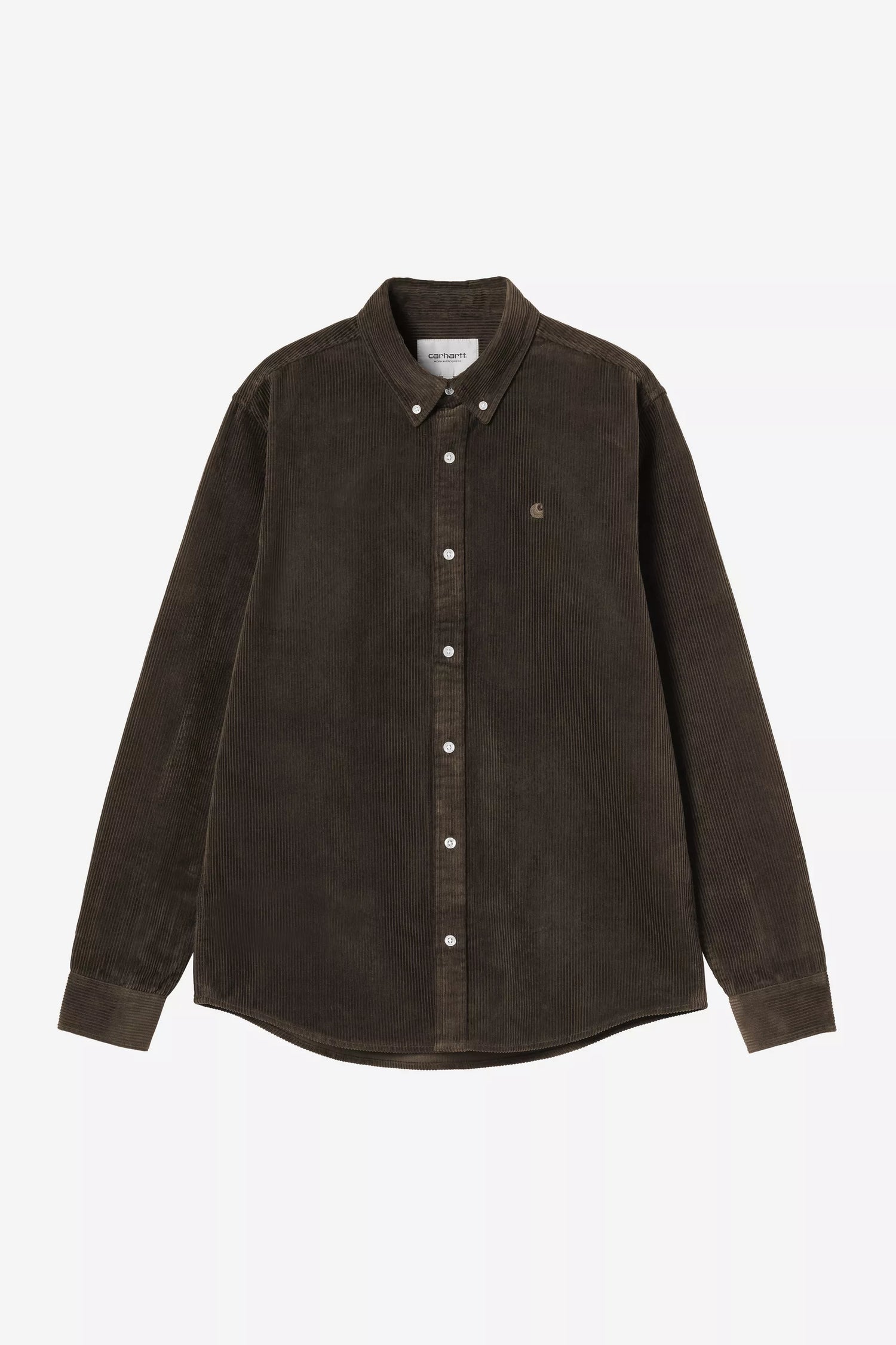 L/S Madison Cord Shirt - Tobacco
