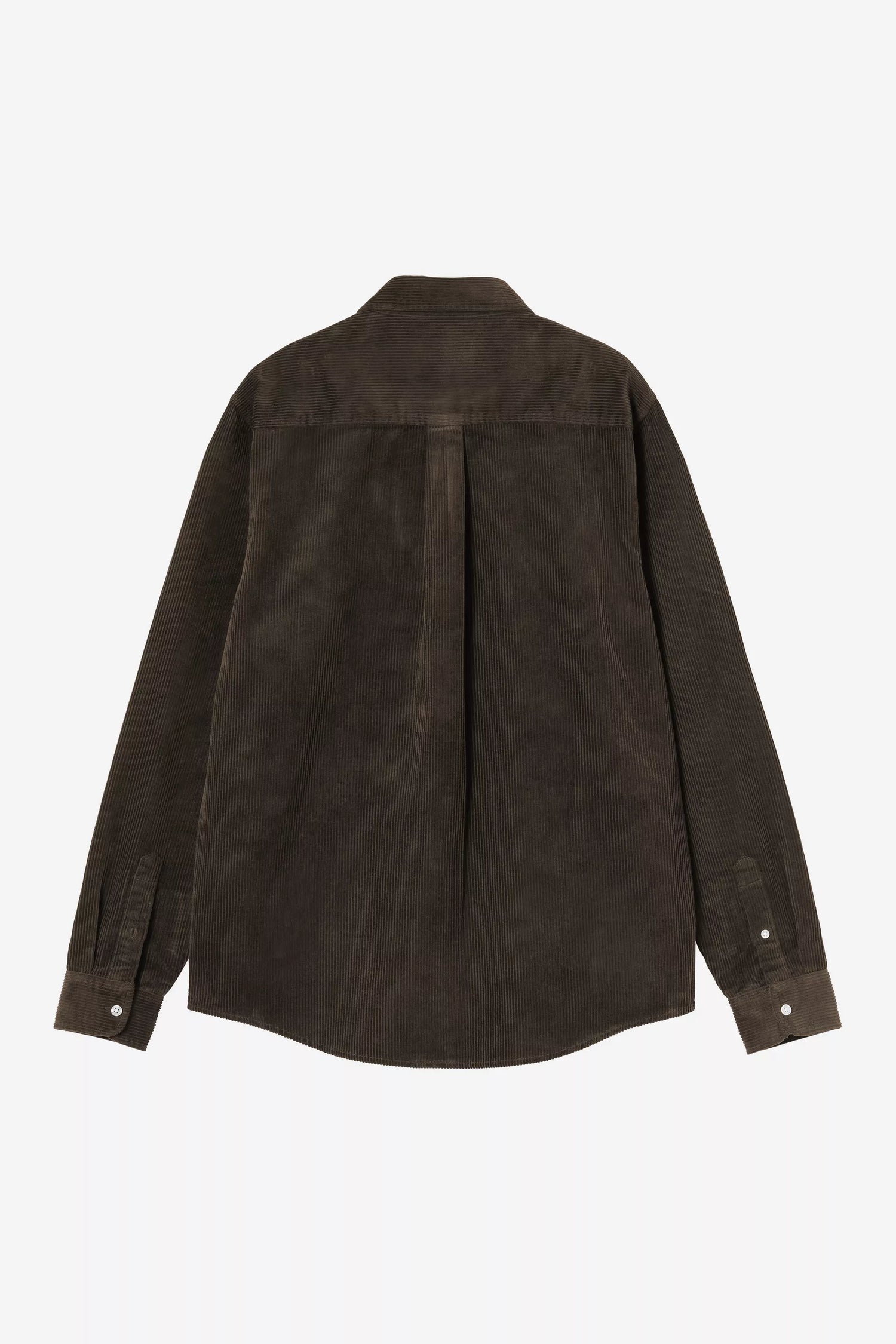 L/S Madison Cord Shirt - Tobacco