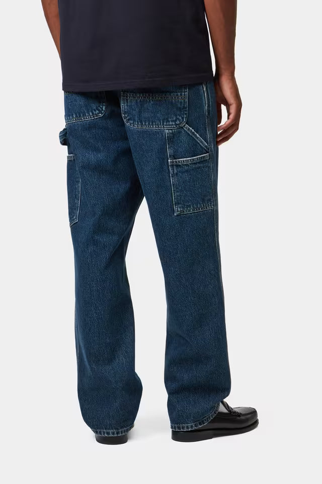 Single Knee Pant - Blue stone washed