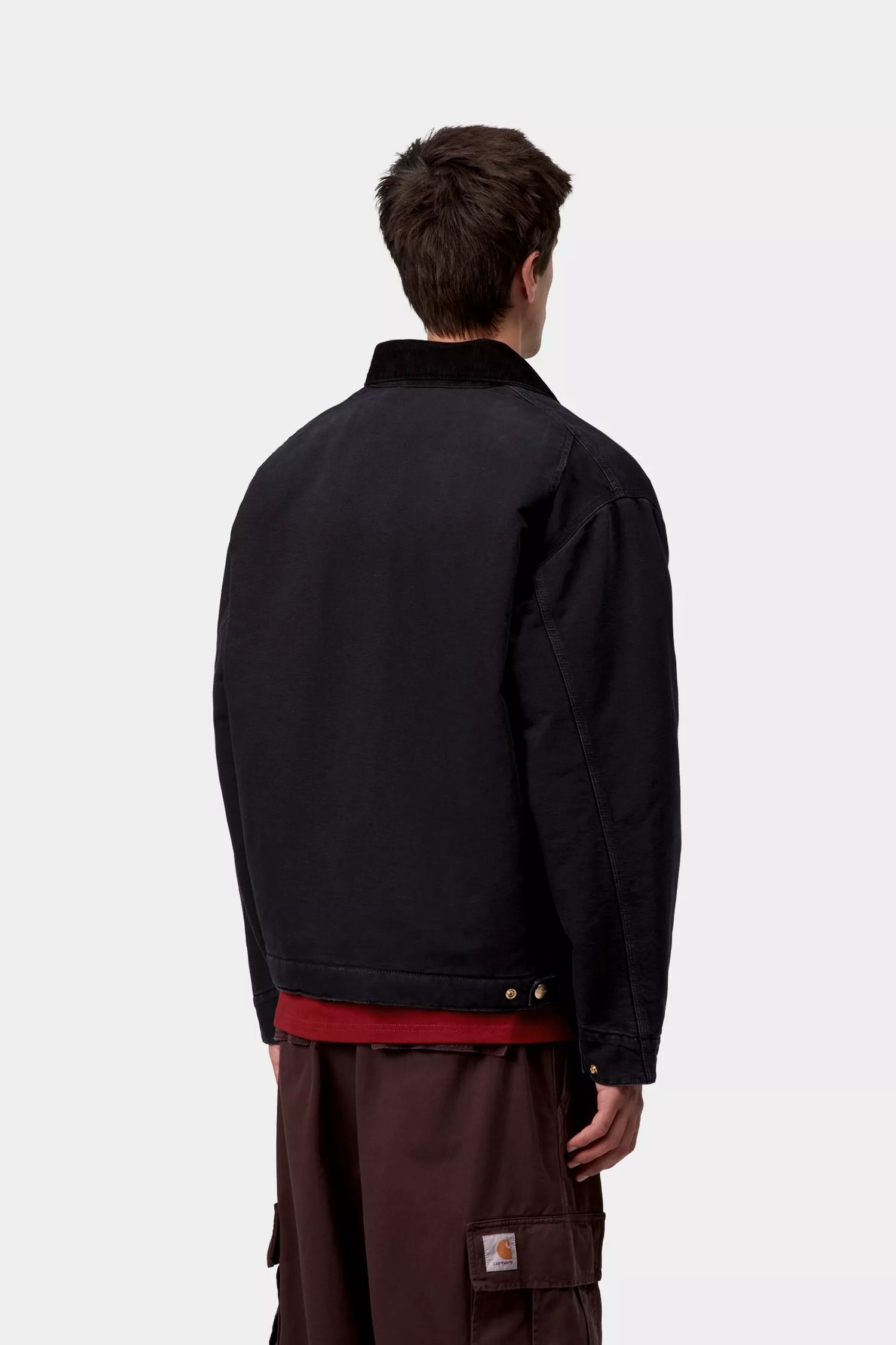 OG Detroit Jacket - Black / Black stone canvas