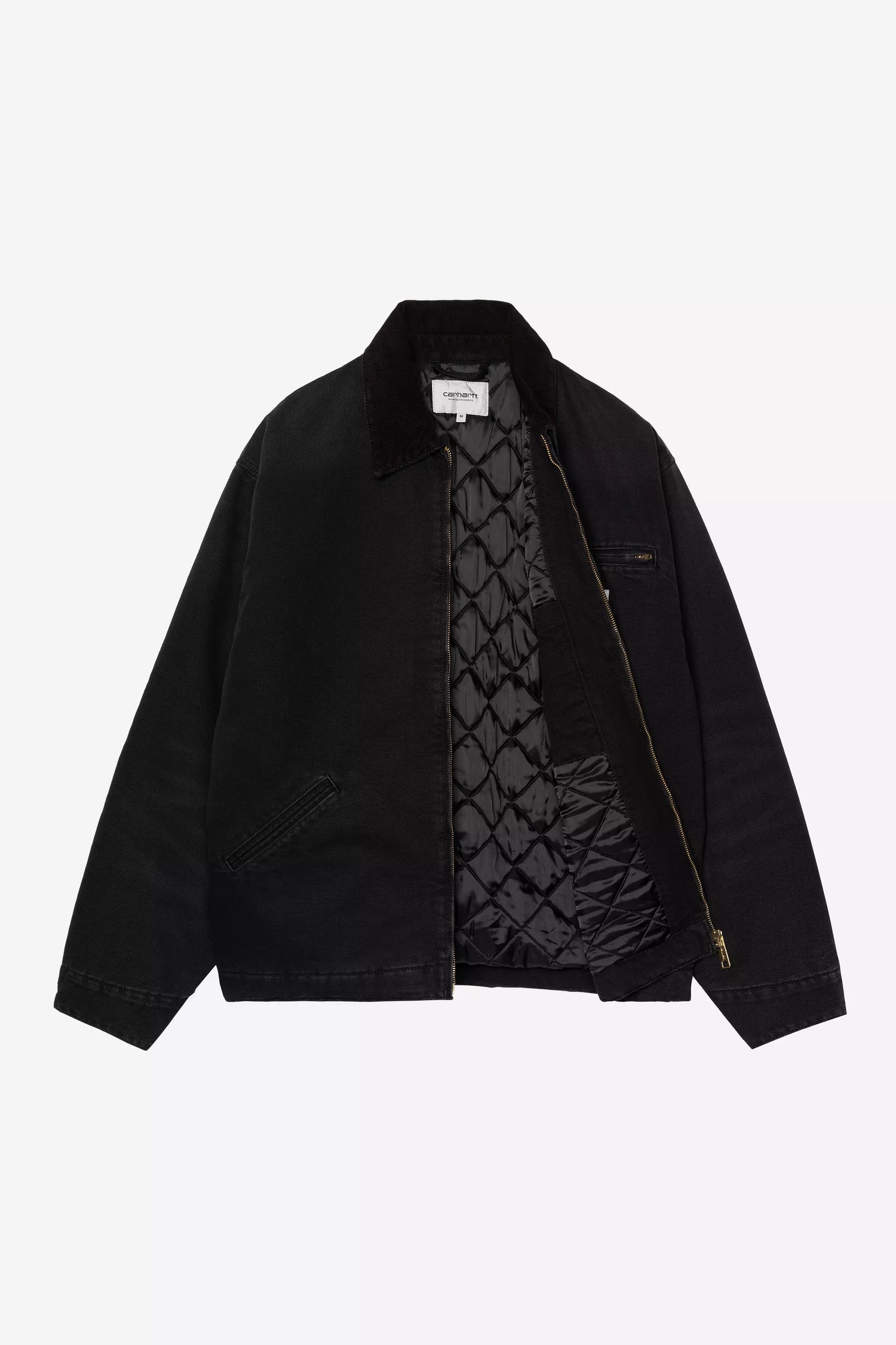 OG Detroit Jacket - Black / Black stone canvas