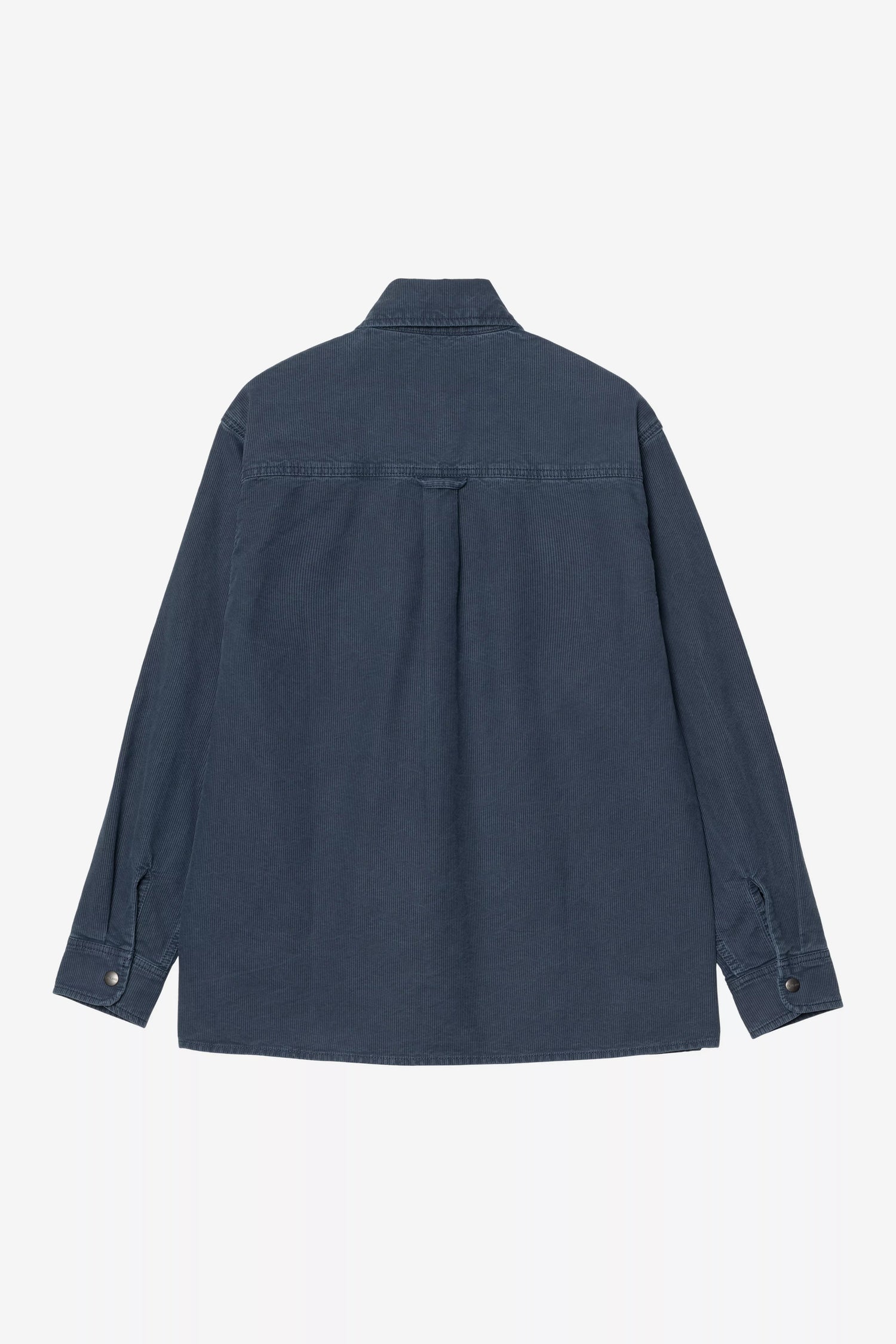 Parrish Shirt Jacket - Blue, Stone washed