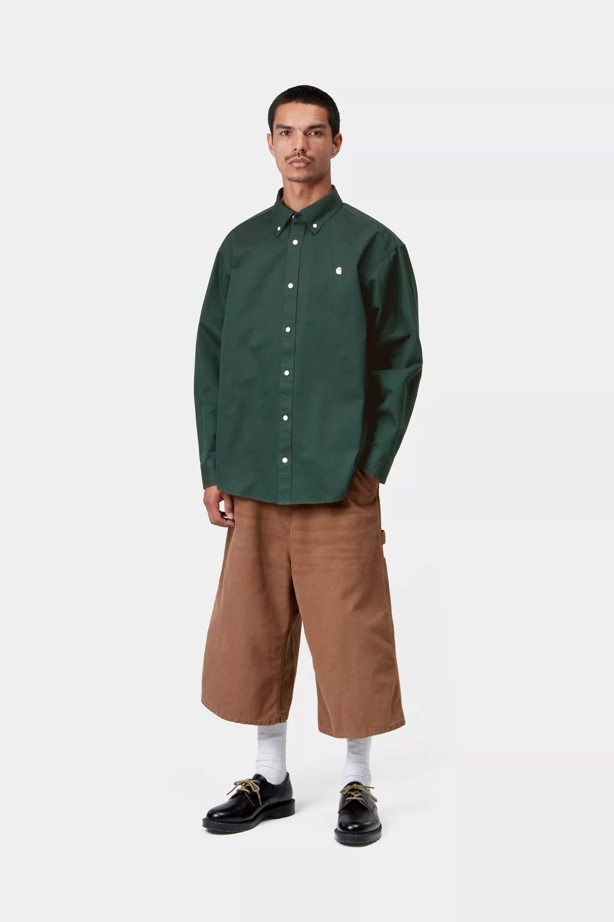 L/S OG Madison Shirt - Dark Scarab