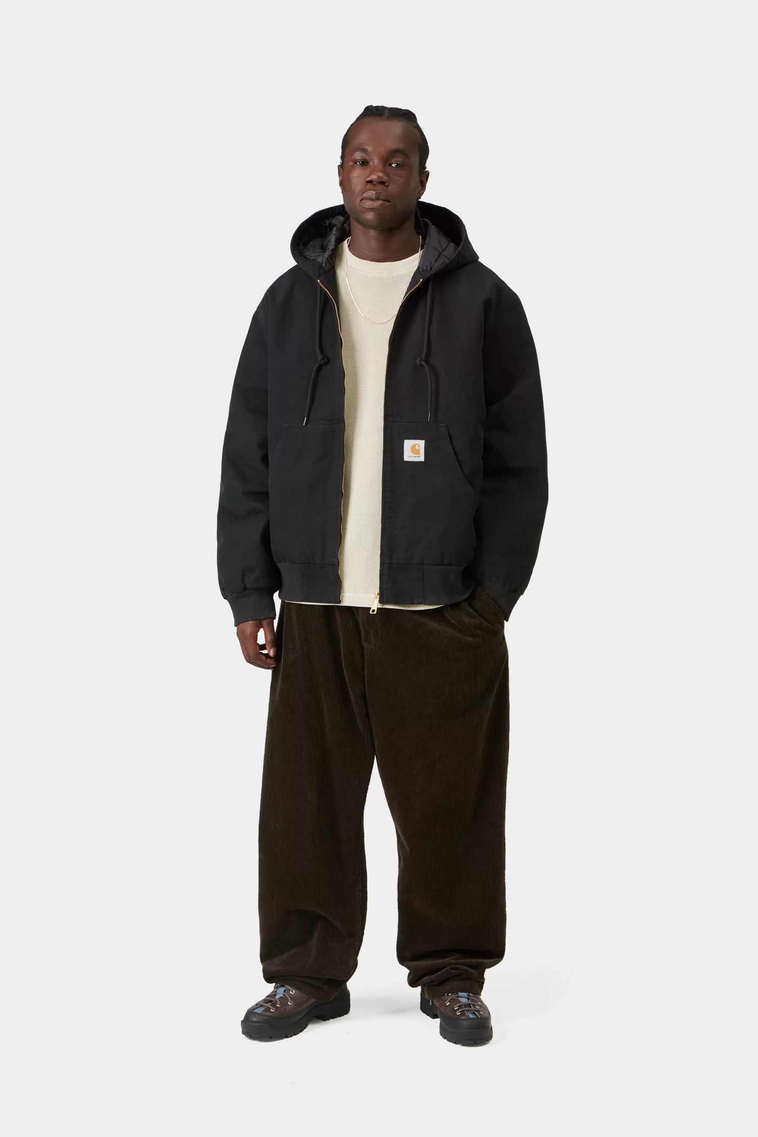 OG Active Jacket - Black stone canvas
