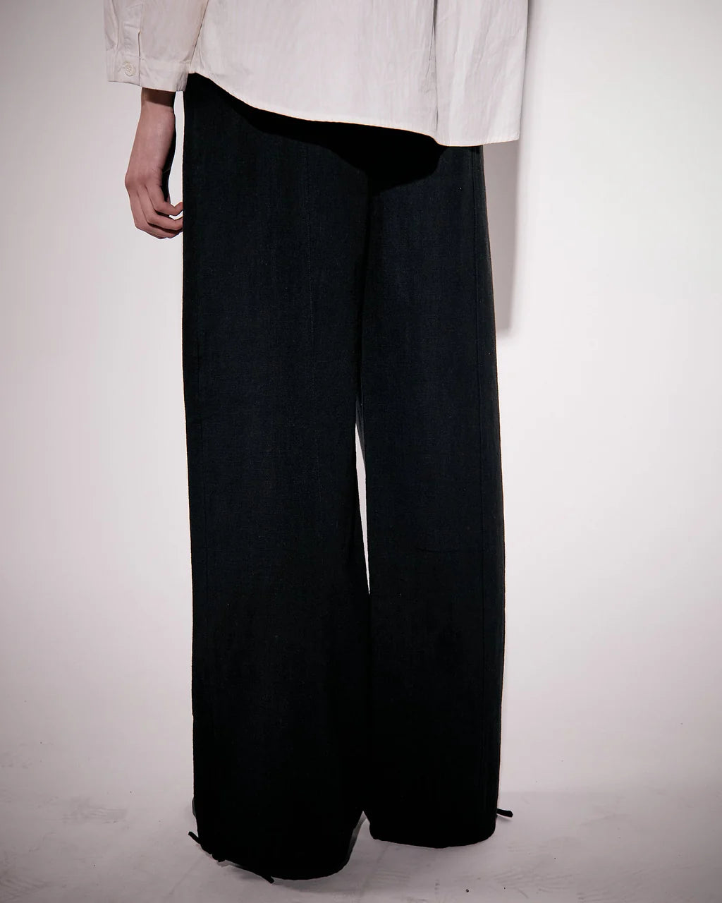 Kirsten Trousers Linen Black