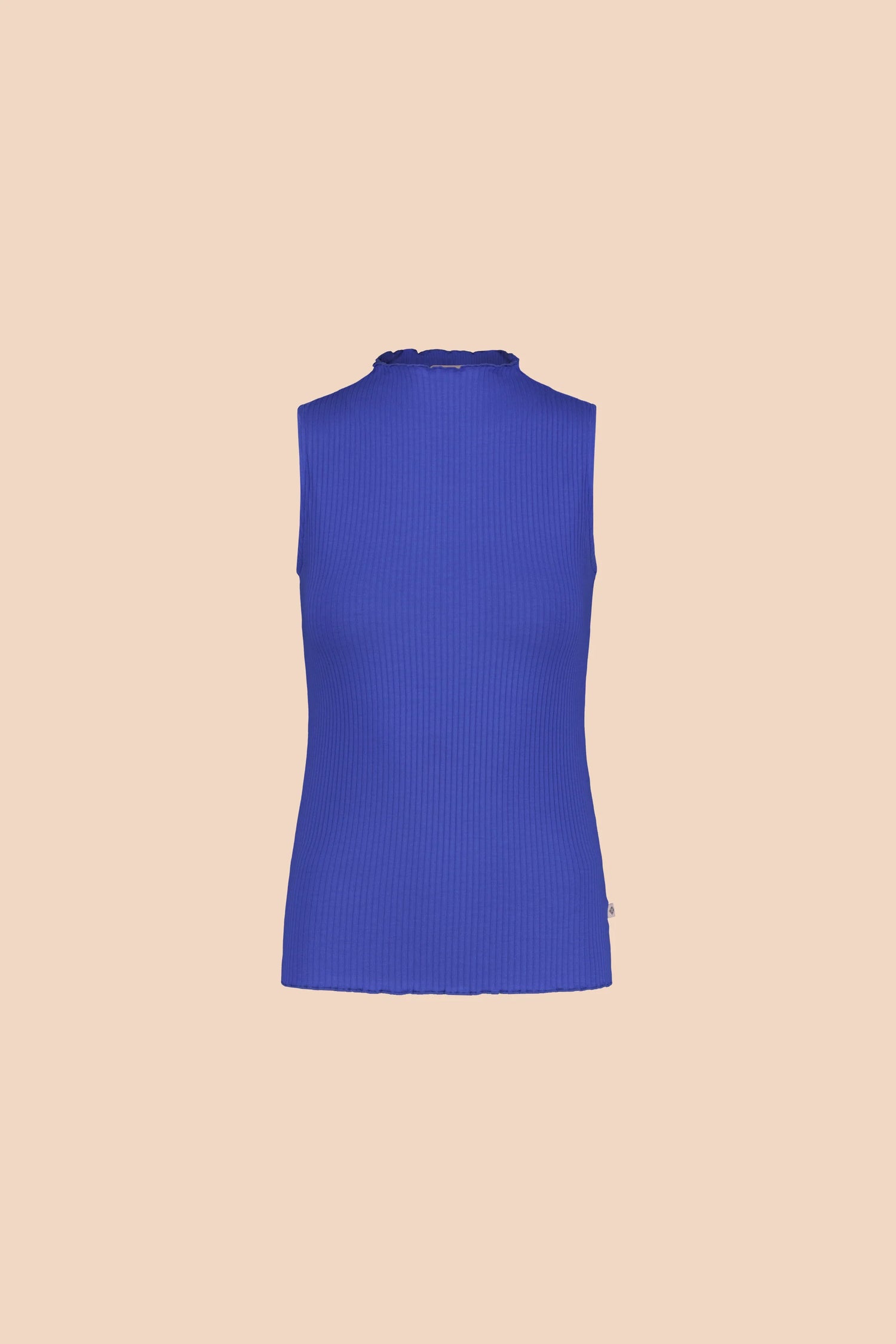 Rib Top - Aquamarine