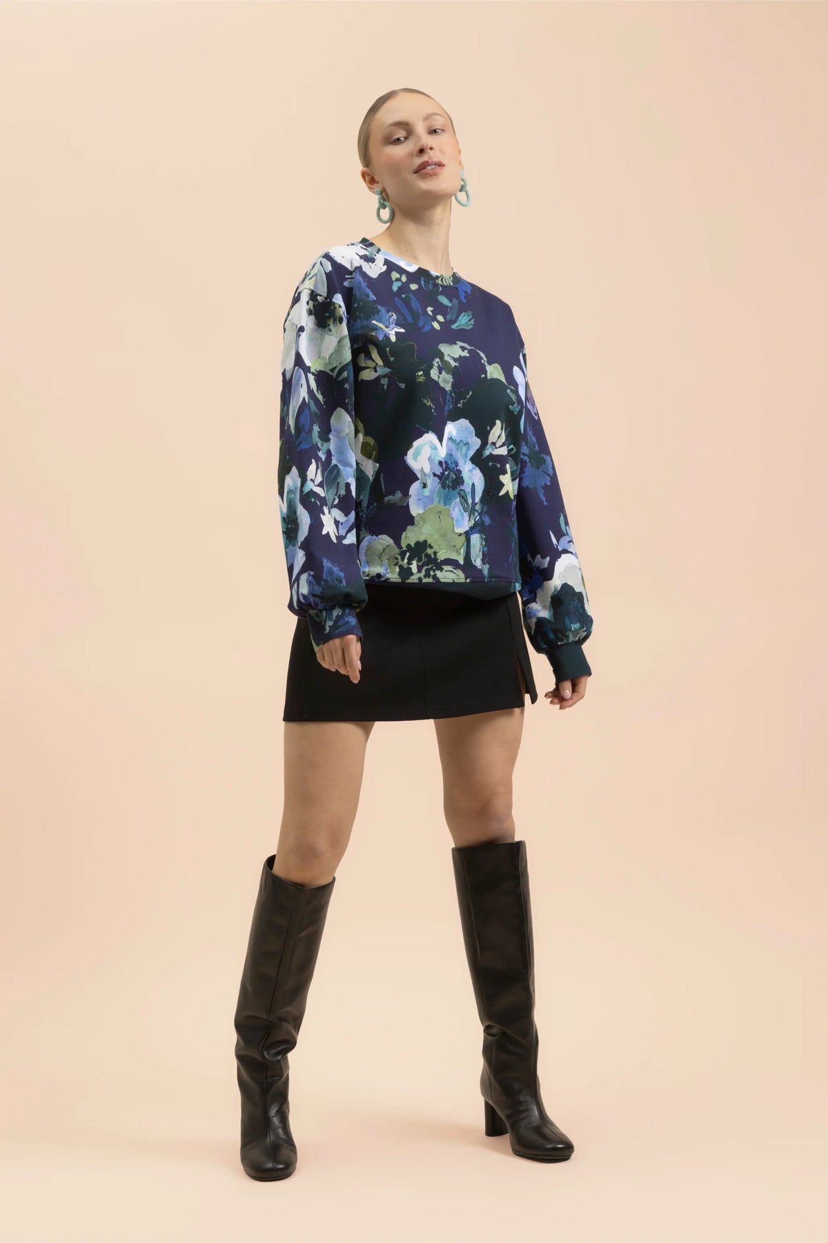 Sweatshirt - Blue Anemone