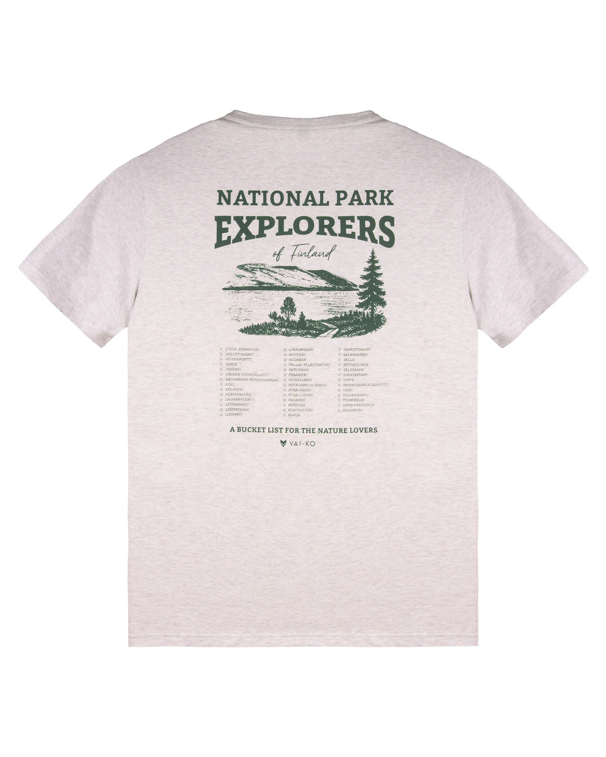 National Park Explorers T-shirt - Greymele
