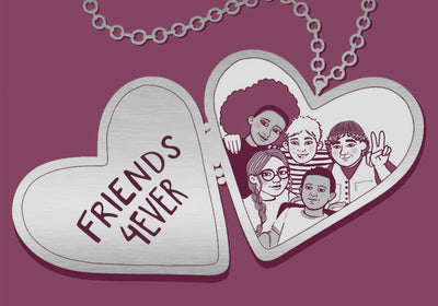 Homokortti - Ystävänpäiväkortti 2-osainen