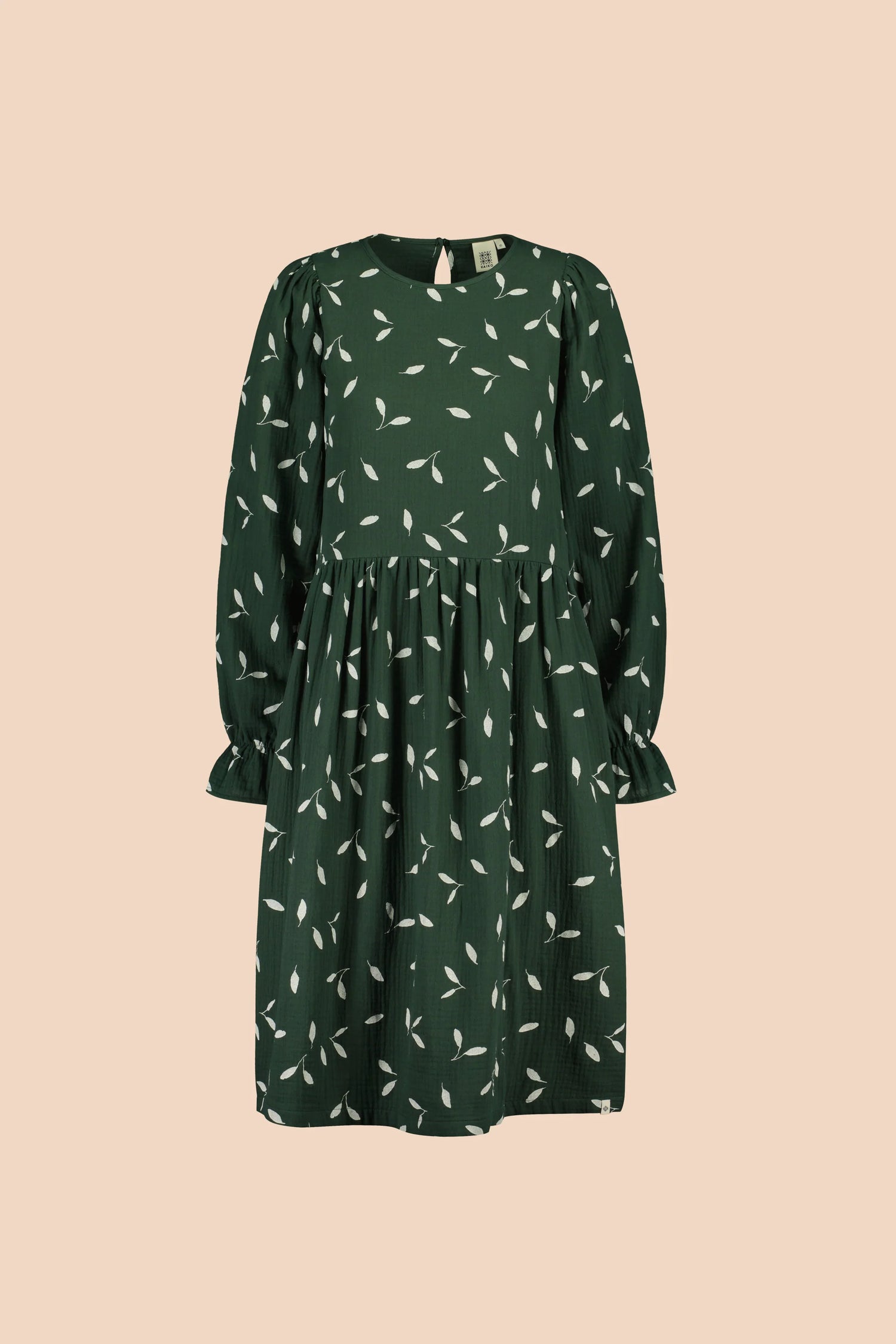 Flounce Dress - Wind Green