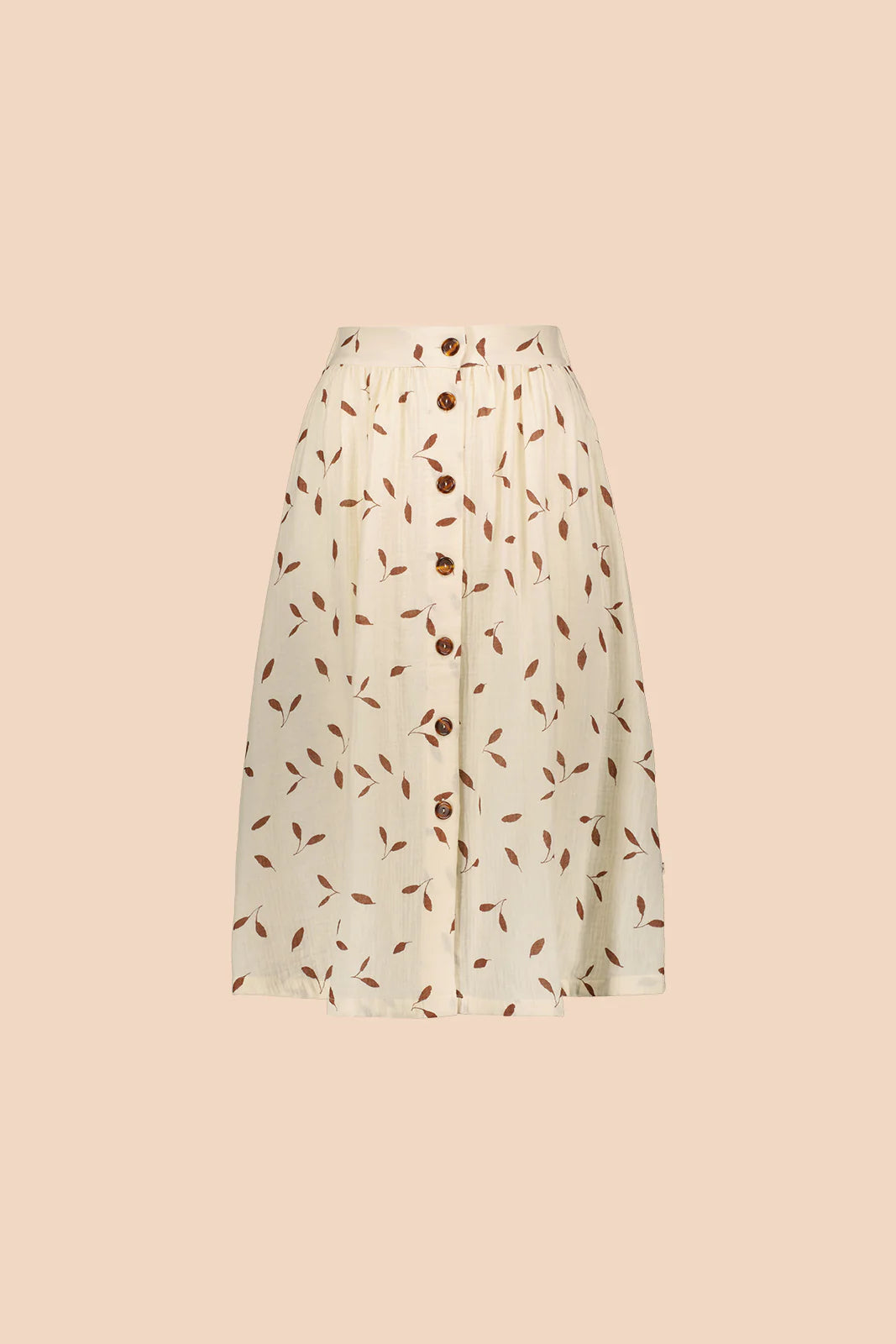 Button Skirt - Wind