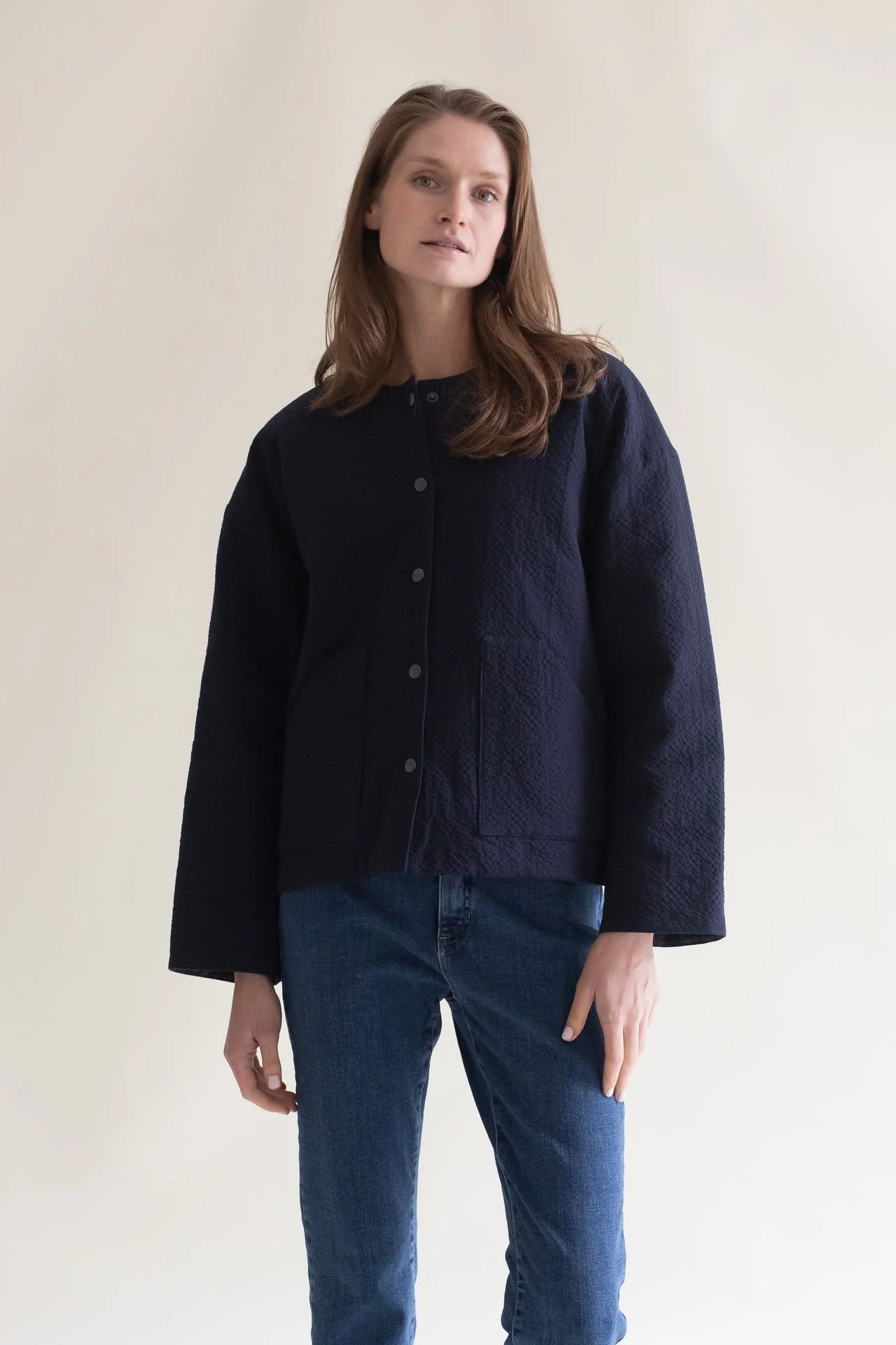 Padded Jacket Navy