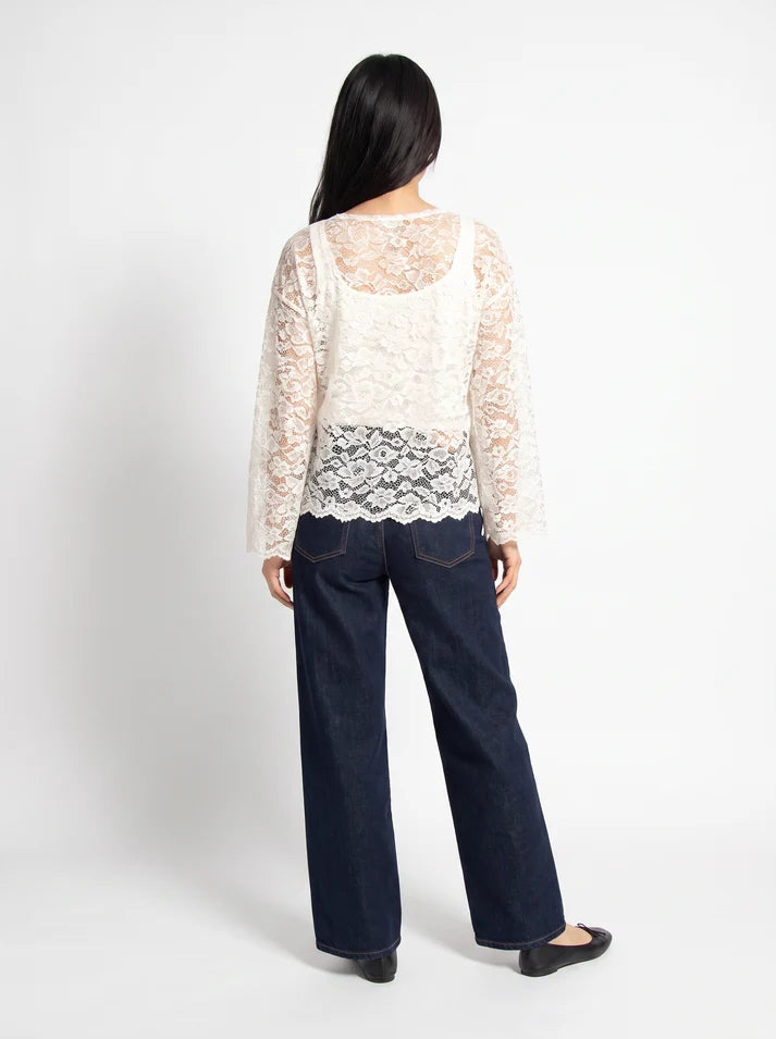 Relaxed Lace Long Sleeve - Soft Hug