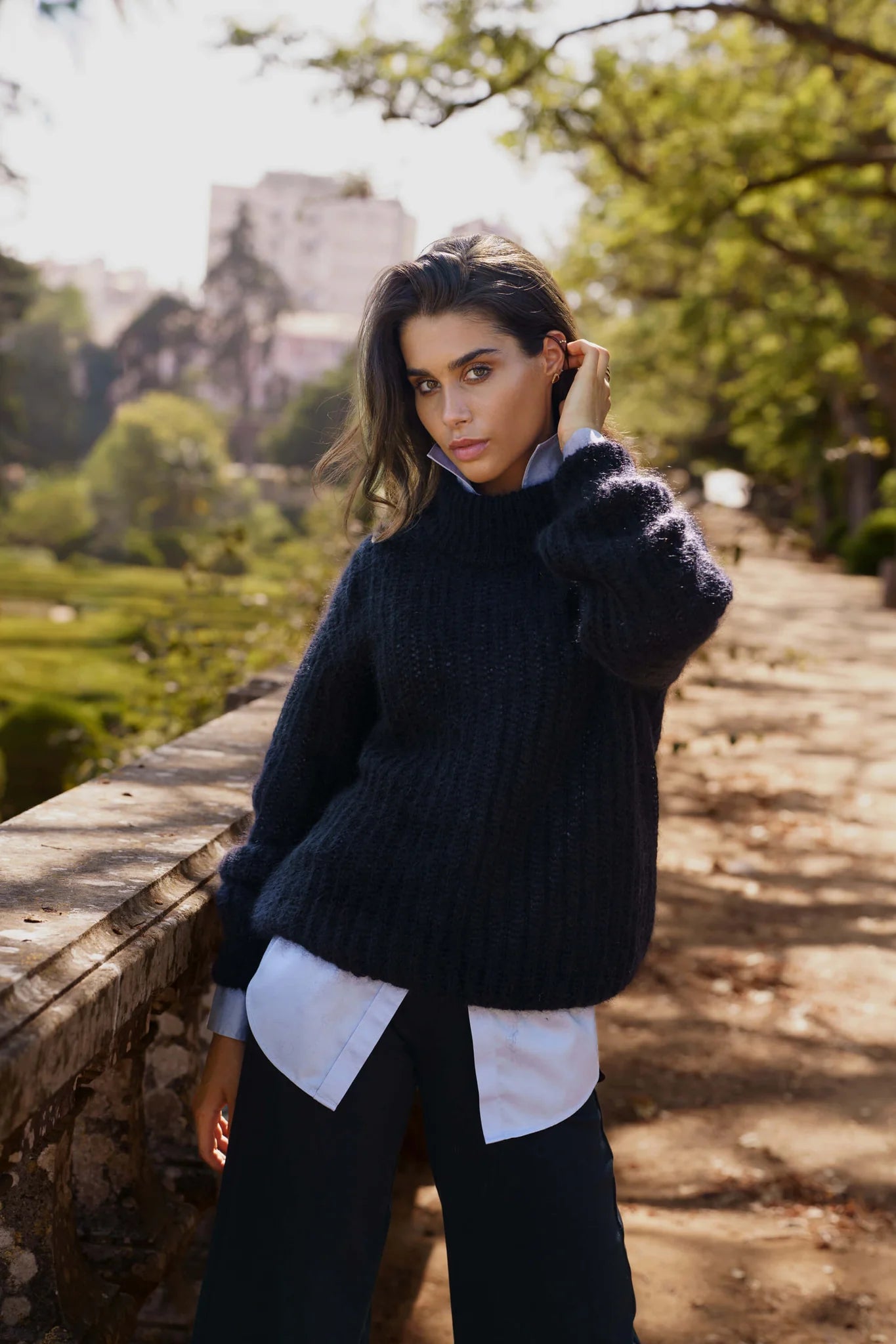 Robin Mohair Knit - Black
