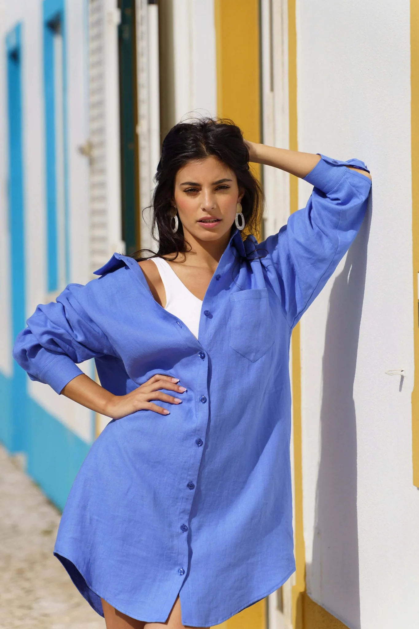 Savanna Shirt - Marina Blue
